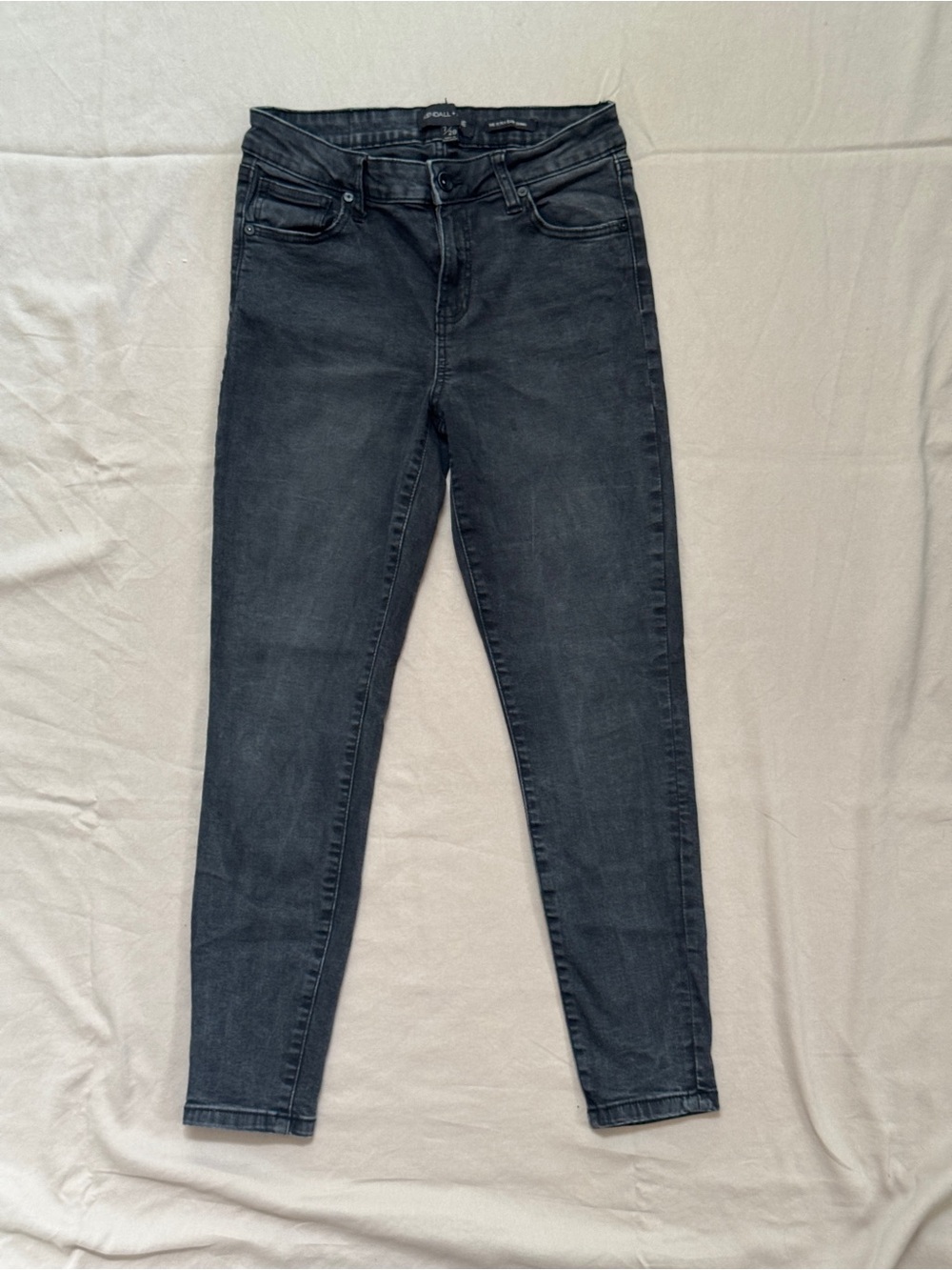 Kendall & Kylie Washed Black Skinny Jeans